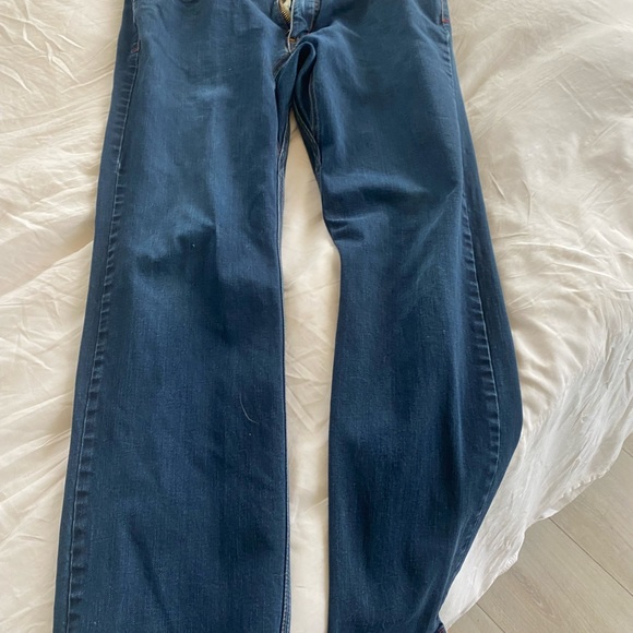Mountain khaki dark blue jeans. Good condition - Picture 2 of 4